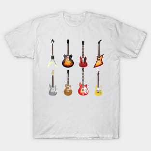 Vintage Electric Guitars T-Shirt